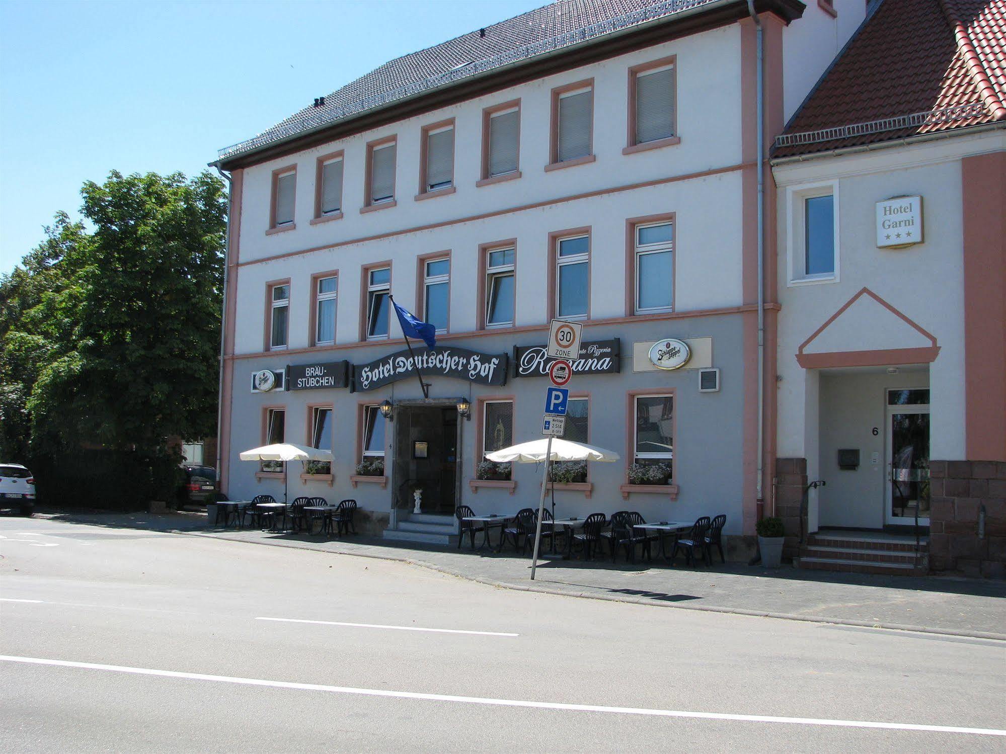 Hotel Deutscher Hof Babenhausen  Bagian luar foto